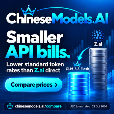 GLM-5.3-Flash price comparison — Chinese Models